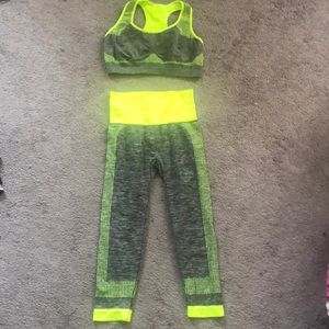 Spandex workout set